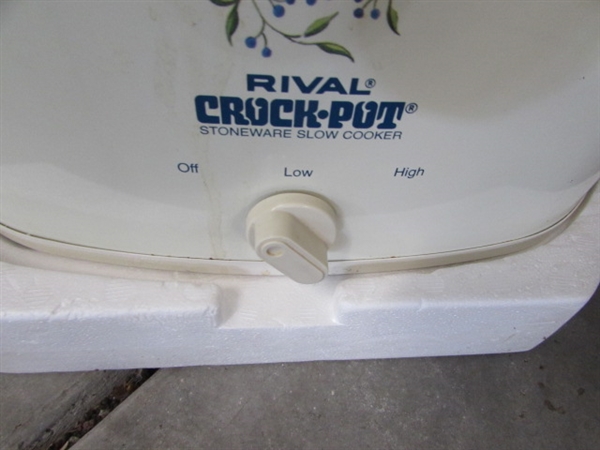 Rival Oval Crock-Pot 5 1/2 Qt