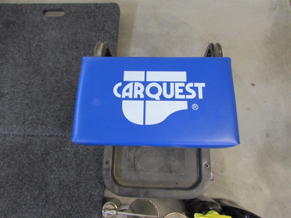 Carquest Rolling Shop Seat & Auto Chemicals