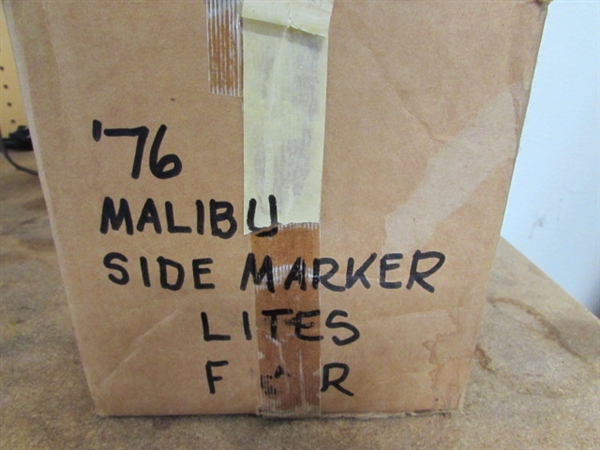 1976 Malibu Side Marker Lights- Front and Rear