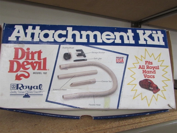 Dirt Devil Hand Vac W/Attachment Kit