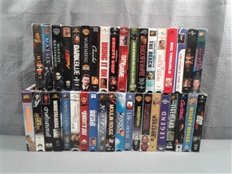 VHS Tape Collection-1 New: Coyote Ugly, X-Men, Patch Adams, Broken Arrow, etc. 