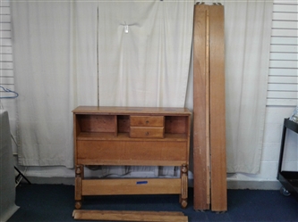 Twin Size Bed Frame with Headboard and Footboard
