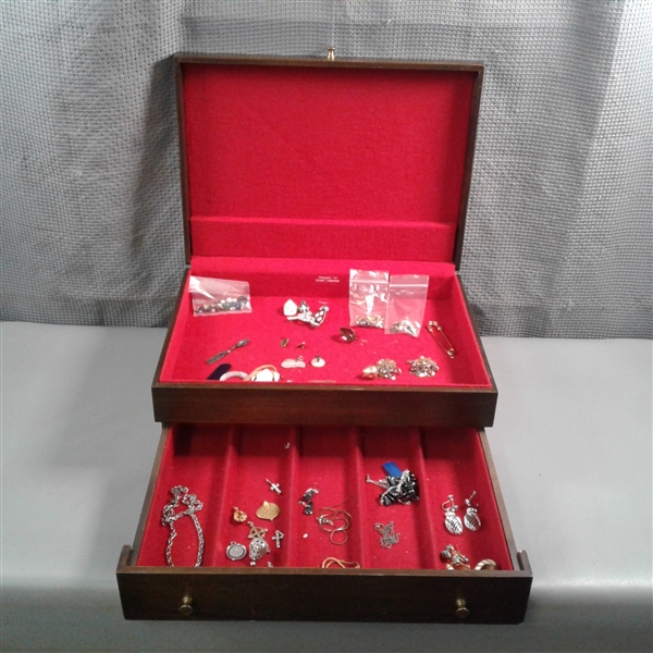 Jewelry Box With Jewelry Inside