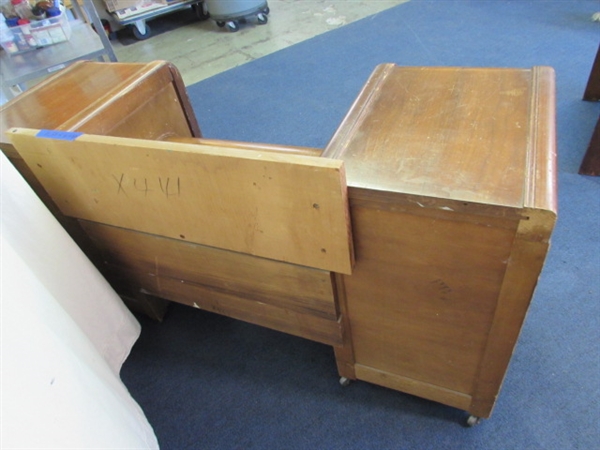 Antique Vanity W/Bench