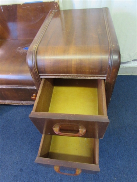 Antique Vanity W/Bench