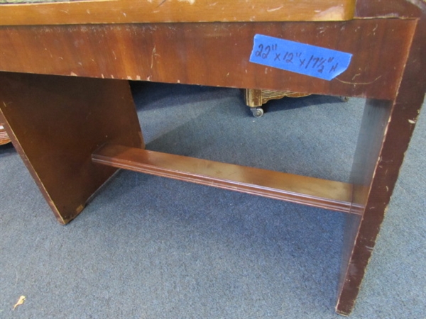 Antique Vanity W/Bench