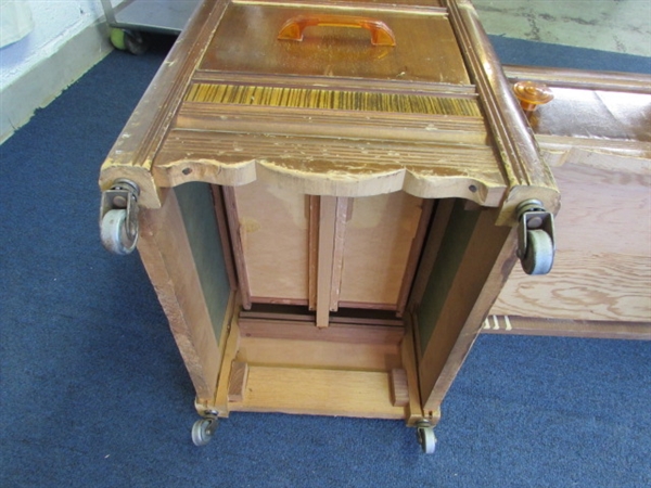 Antique Vanity W/Bench