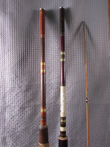 Vintage Fishing Poles-Unknown if Complete