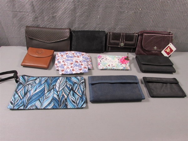 Collection of Wallets-Some new.