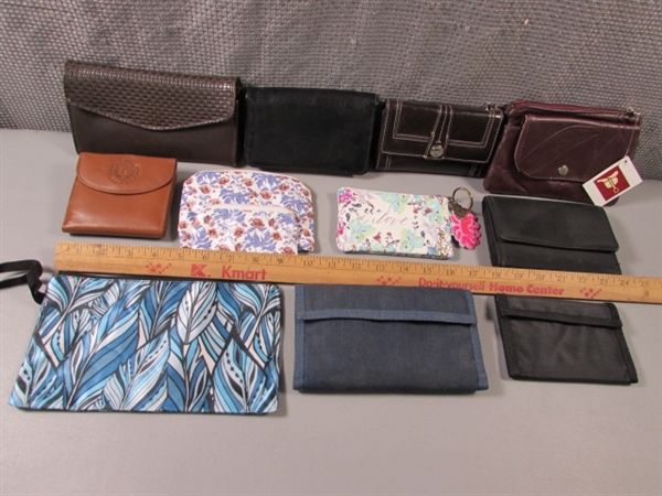 Collection of Wallets-Some new.