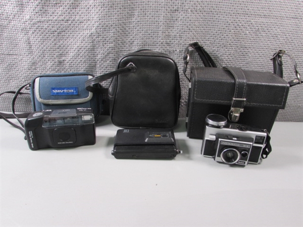 Vintage Cameras: Ricoh, Kodak Disc, and Instamatic