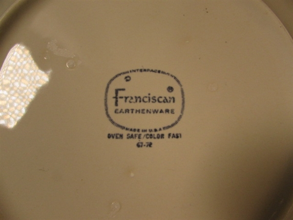 Vintage Franciscan Earthenware Sundance 20 Pc Set