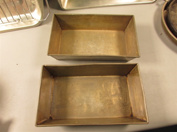 Baking Pans and Copper Sifter