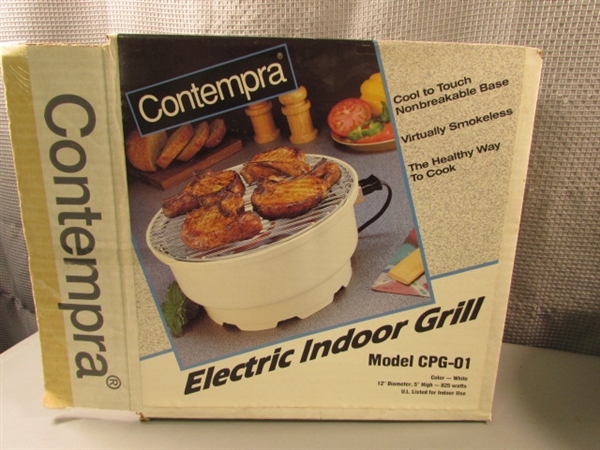 Contempra Electric Indoor Grill & Pressure Cooker