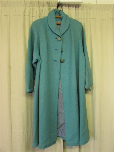 Vintage Women's Wool Coat and Dress
