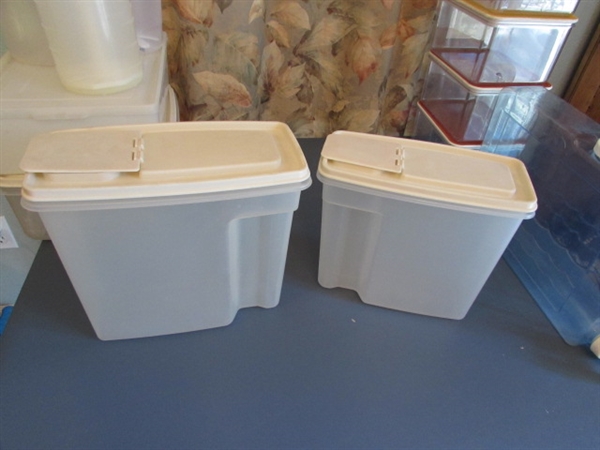 Large Plastic Storage Container Lot