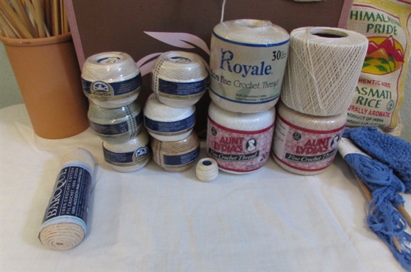 Crafts-Crochet Thread, Knitting Needles, Crochet, etc.