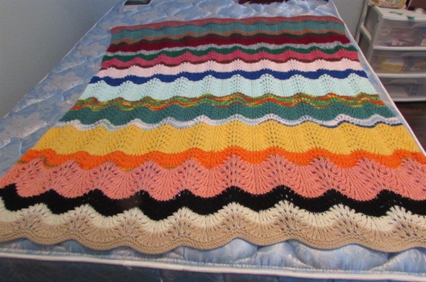 Handmade Knitted Afghans
