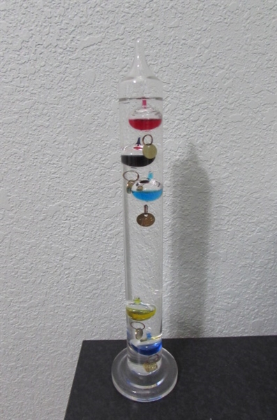 Galileo Thermometer & Storm Glass