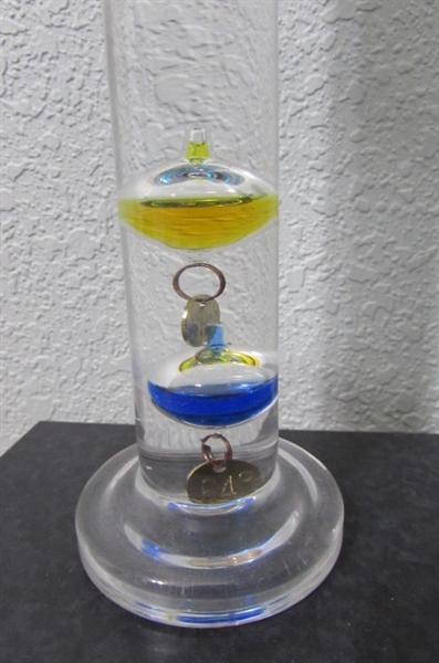 Galileo Thermometer & Storm Glass