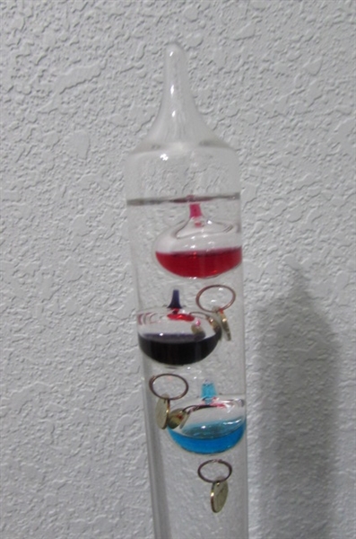 Galileo Thermometer & Storm Glass