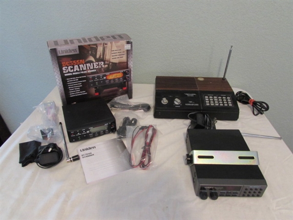 Uniden Bearcat Scanners and VTG Realistic Scanner