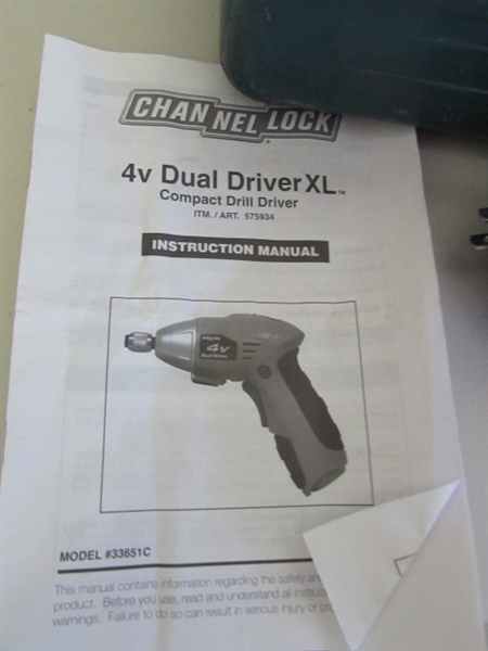 Channel Lock 4V Dual Driver