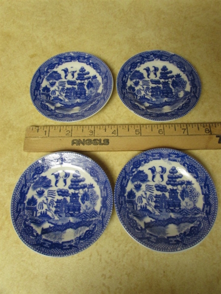 VINTAGE/ANTIQUE MINIATURE TEA SET W/EXTRAS