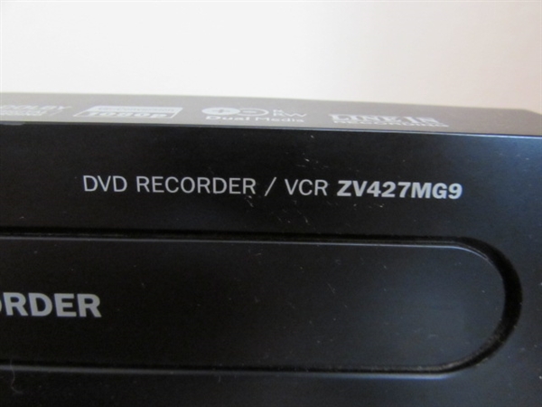 PANASONIC VCR & MAGNAVOX VHS/DVD COMBO RECORDER