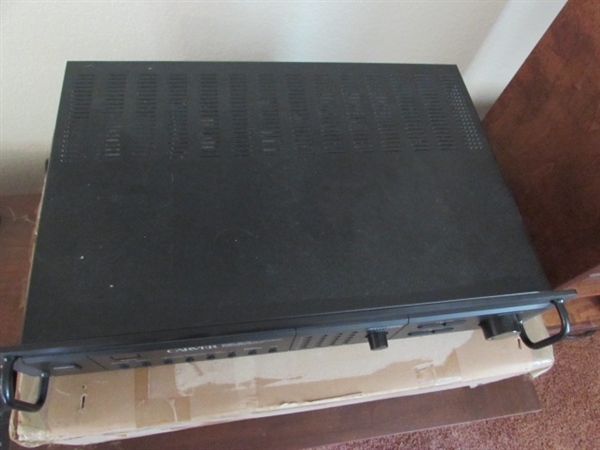 CARVER SURROUND SOUND PROCESSOR W/REMOTES