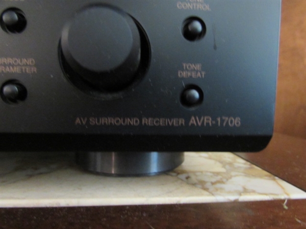 DENON AV SURROUND RECEIVER AVR-1706