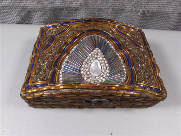 Jewelry Box with Jewelry- Some New, One 925