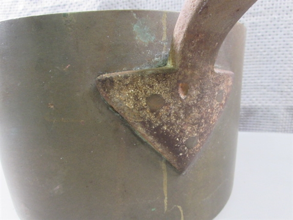 Copper Pot with Long Handled Scoop