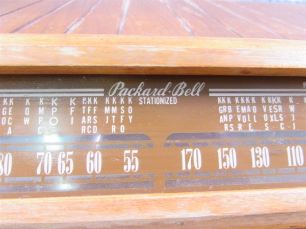 Vintage Packard-Bell Stationized Radio