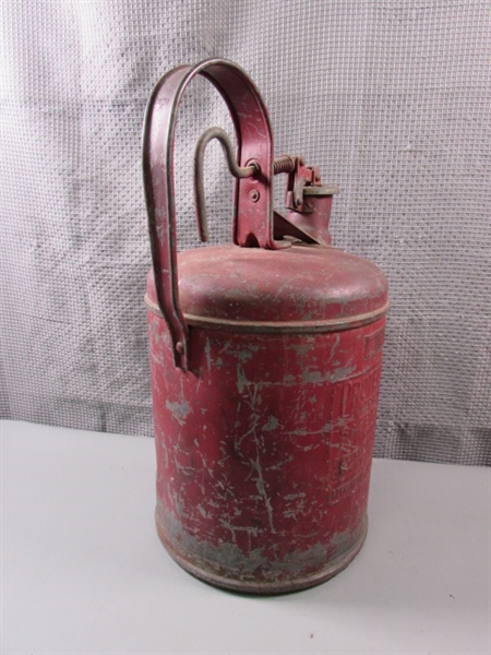 Vintage Metal Gas Cans