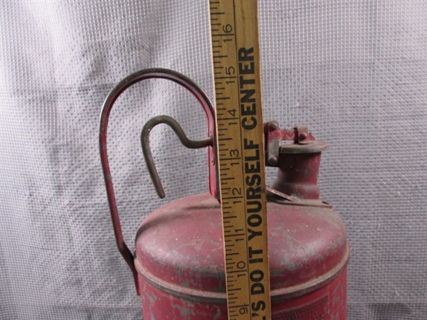 Vintage Metal Gas Cans