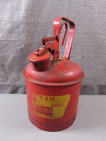 Vintage Metal Gas Cans