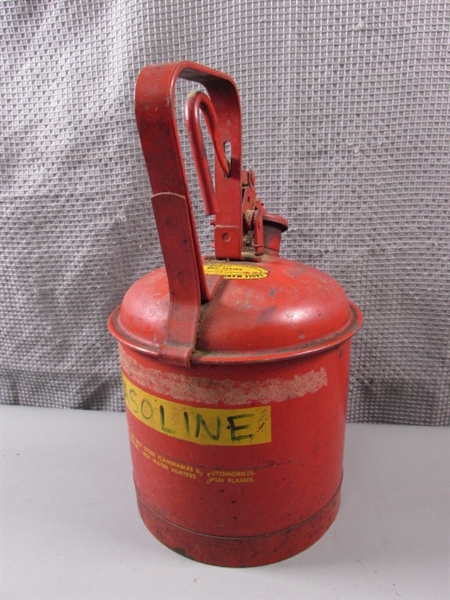 Vintage Metal Gas Cans