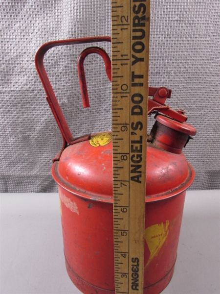 Vintage Metal Gas Cans