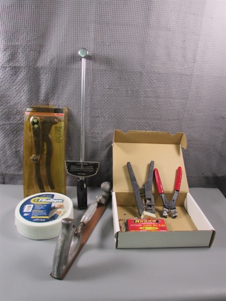 Fibatape, Rivet Tool, Crimper, etc