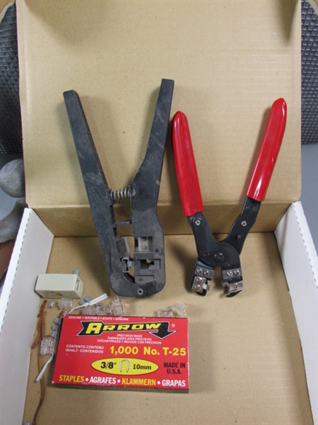 Fibatape, Rivet Tool, Crimper, etc