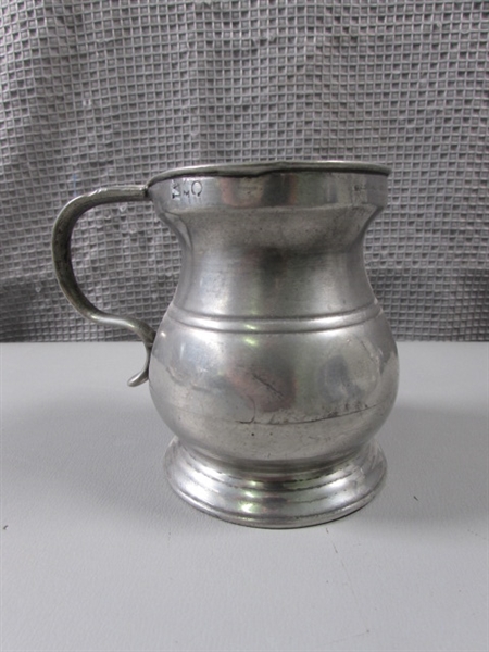 Antique Pewter Mug