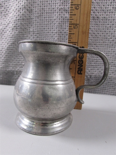 Antique Pewter Mug