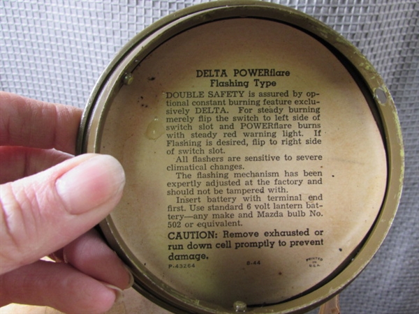 WWII Delta PowerFlare Hazard Lights/Flashers