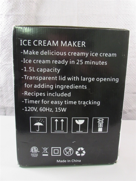 1.5L Ice Cream Maker