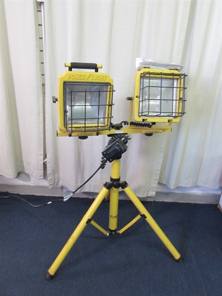 Power Light Tripod Shop Light