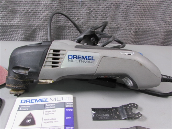 Dremel Multi-Max Tool w/Accessories and Manual