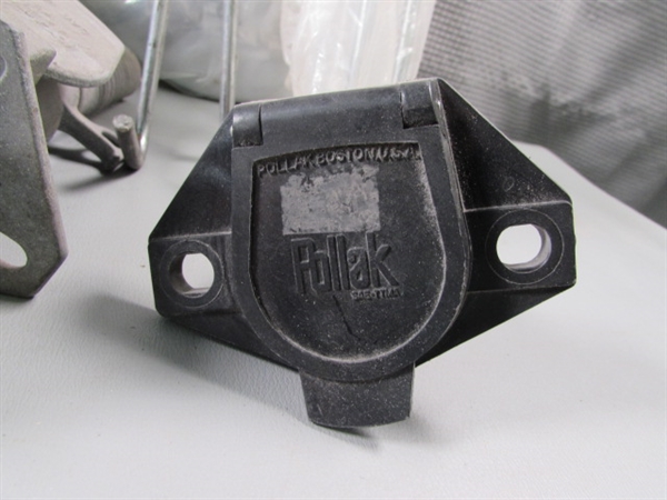 Mud Flap Holders, 5th Wheel Release, Center Cap, Misc Marker Lights, Dash Valve Assembly, etc.