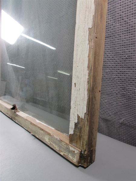 Vintage Single Pane Window