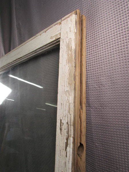 Vintage Single Pane Window